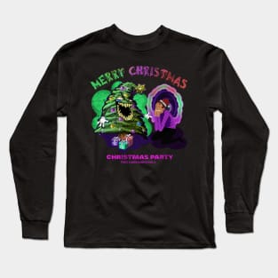 merry christmas from evil christmas tree Long Sleeve T-Shirt